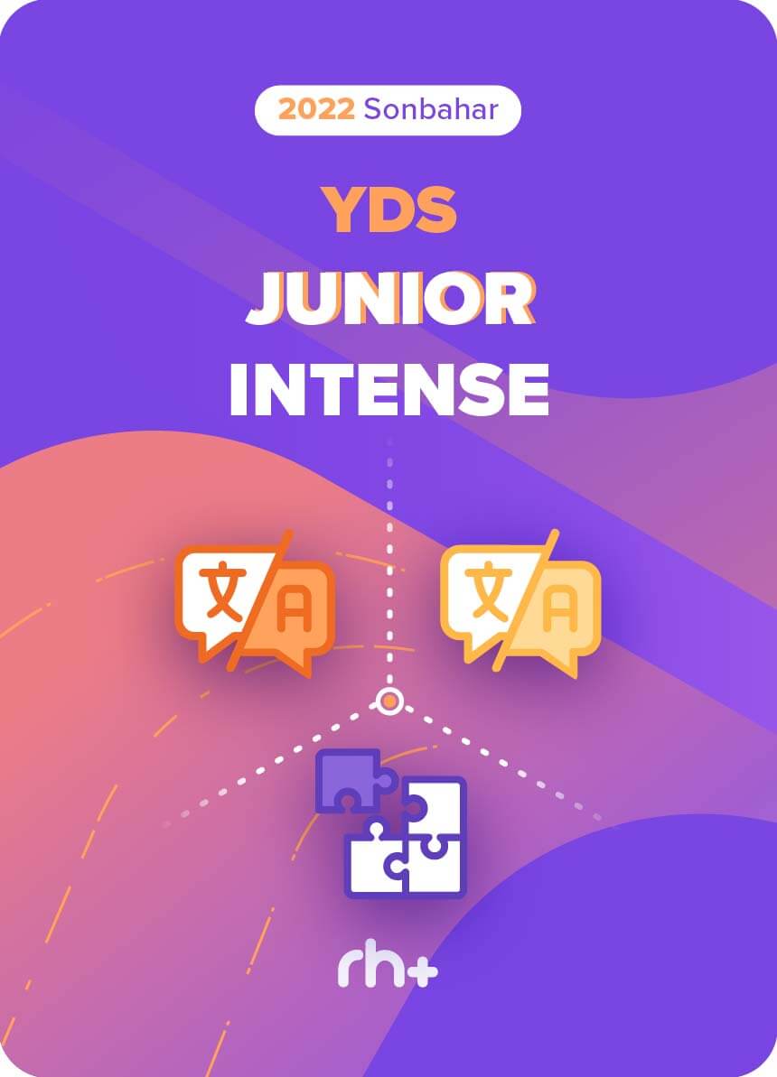 2022 Sonbahar YDS Junior Intense
