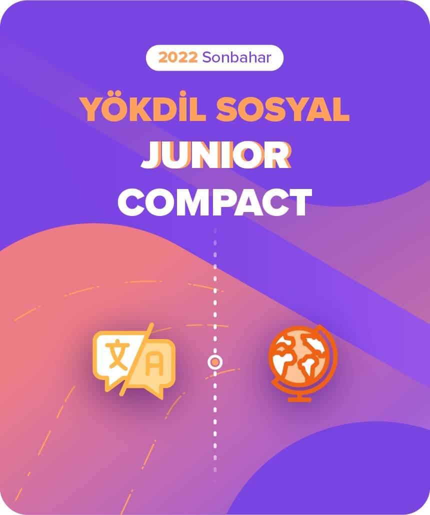 2022 Sonbahar YÖKDİL Sosyal Junior Compact