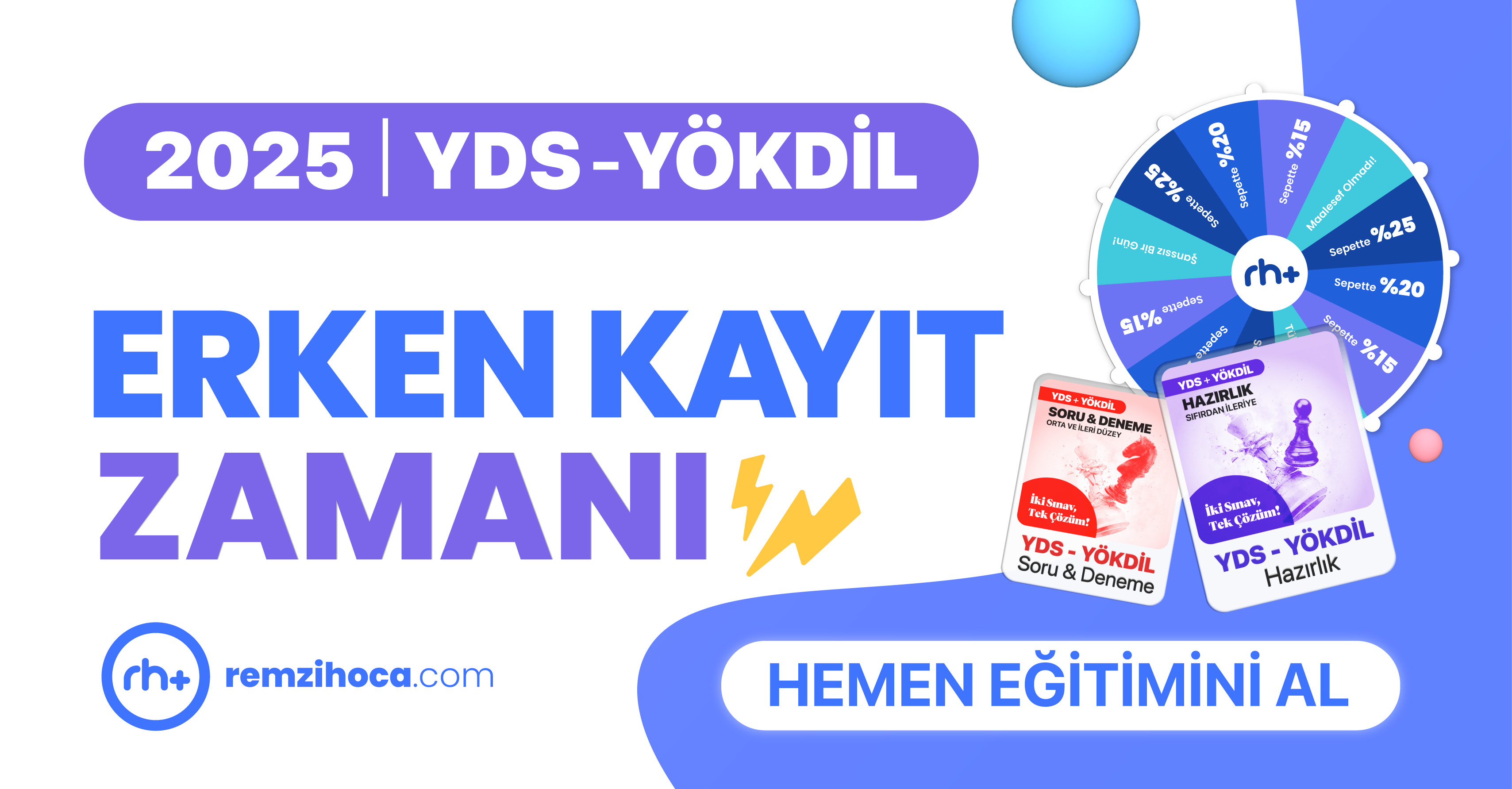 Remzi Hoca YDS - YÖKDİL 1.Erken Kayıt İndirimleri Katılım Koşul ve Kuralları