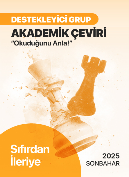 2025 Sonbahar Sıfırdan Akademik Çeviri Grubu