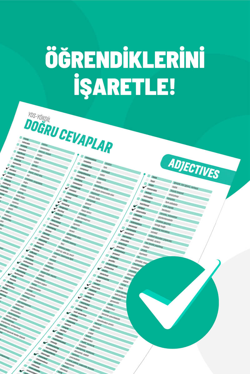 Doğru Cevap Kelime Posterleri-111502